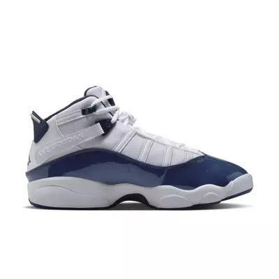 Jordan 6 Rings "White/Midnight Navy/Neutral Grey" Men's Shoe - white/navy