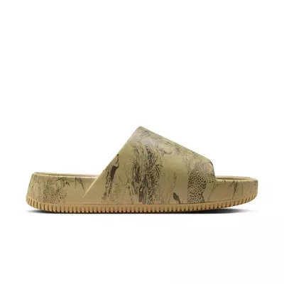 Nike Calm Printed "Parachute Beige/Anthracite" Men's Slide - beige