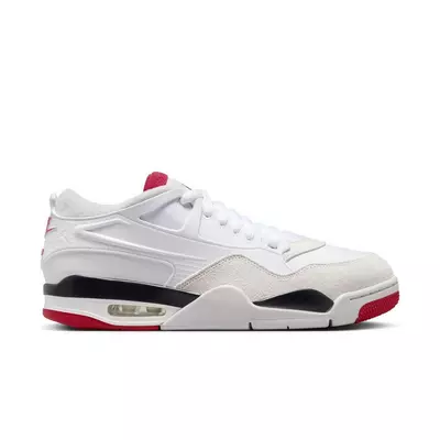 Jordan 4 RM "White/Varsity Red/Black/Neutral Grey" Men's Shoe - white/red/yellow