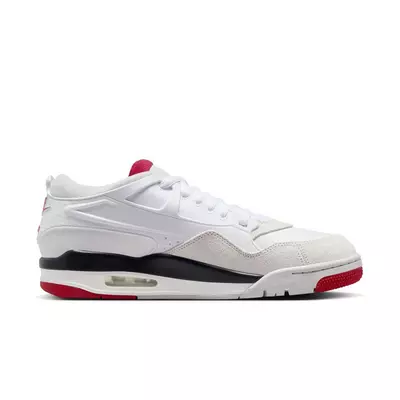 Jordan 4 RM "White/Varsity Red/Black/Neutral Grey" Men's Shoe - white/red/yellow