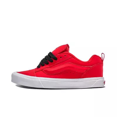 Vans Knu Skool "Red/White/Black" Unisex Shoe - red/white/black