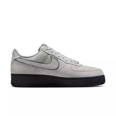 Nike Air Force 1 '07 LV8 "Lt Smoke Grey/White" Men's Shoe - grey/black