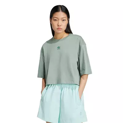 adidas Originals Women's Essentials Ripstop Shorts - aqua