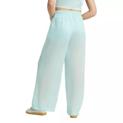 adidas Originals Women's Adicolor Sheer Track Pants - aqua