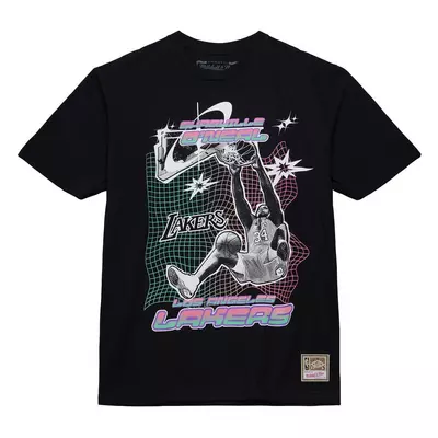 Mitchell & Ness Los Angeles Lakers Shaq AS2K Tee-Black - black