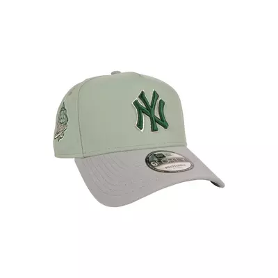 New Era New York Yankees 9FORTY Snapback Hat-Green/Grey - green/grey