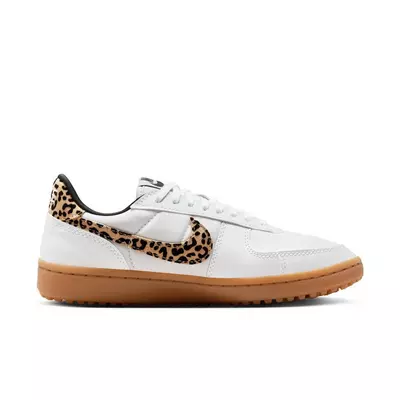Nike Field General SE "Leopard Print" Women's Shoe - off-white/black