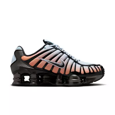 Nike Shox TL "Blue Tint/Black/Total Orange" Women's Shoe - blue/orange