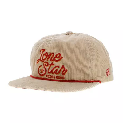 Hooey Lone Star Snapback Hat-Brown - tan