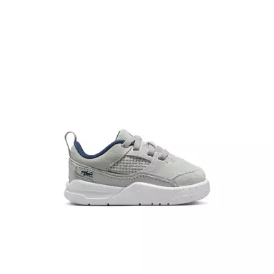 Jordan Flight Court "Neutral Grey/Midnight Navy/White" Toddler Boys' Shoe - grey/navy
