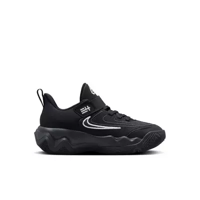 Nike Giannis Immortality 4 "Black/White/Dark Smoke Grey" Preschool Boys' Basketball Shoe - black/white/dk grey